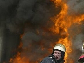 Киевские власти заявили об отсутствии угрозы из-за пожара на станции аэрации