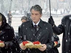Ющенко снял с россиян ответственность за Голодомор