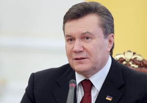 Янукович поздравил львовян с 755-летием города