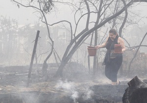 Экологи предупреждают о возможности дальнейших возгораний торфяников в Киевской области