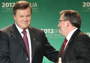 Янукович отправляется в Польшу