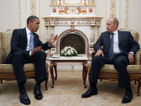 Путин угостил Обаму оладьями с белугой и пельменями из перепелки