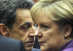 Меркель и Саркози сегодня обсудят антикризисные меры