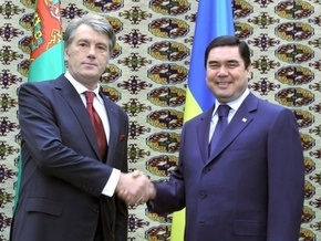 Ющенко открыл построенный украинцами мост через Амударью