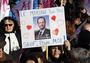 Новости Франции. Легализация однополых браков