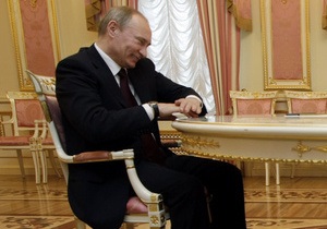 Фотогалерея: Многообещающий Путин. Премьер России провел переговоры с Януковичем и Азаровым