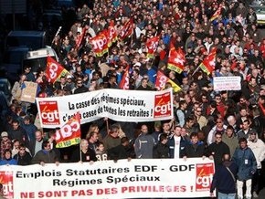 Во Франции начинается масштабная забастовка