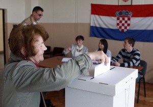 В Хорватии проходят выборы в Европарламент