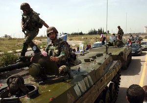 В Сирии во время осады города Эр-Растан правительственными войсками погибли 15 человек