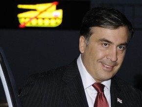 Саакашвили в аэропорту Борисполь встречал Черновецкий