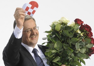 Литвин поздравил нового президента Польши