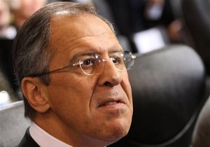 Лавров: Россия не считает действия НАТО в Ливии защитой мирного населения