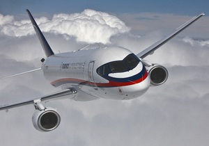 Серийный самолет Sukhoi Superjet 100 совершил первый полет