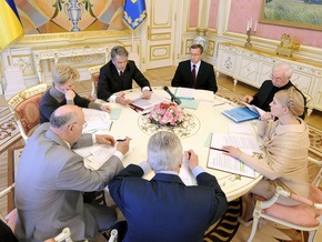 Ющенко, Тимошенко и Стельмах договорились по обязательствам перед МВФ