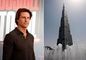 Том Круз пробежался по фасаду самого высокого небоскреба в мире