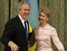 Буш и Тимошенко поговорили о газе и зоне свободной торговли