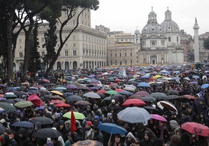 В Италии проходят массовые уличные протесты студентов