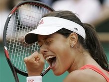 Roland Garros: Ана Иванович выходит в финал