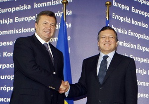 Диалог Украина - ЕС: Янукович общался с Баррозу на 45 минут дольше, чем планировал