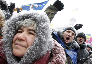 Фейерверк во время протеста: Предприниматели на Майдане по-разному восприняли принятие Налогового кодекса
