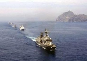 Южная Корея начала военные учения в Желтом море