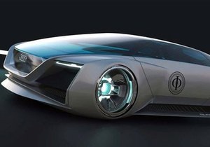 Гостья из будущего. Audi построила уникальный гиперкар специально для кинофильма
