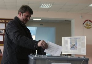 Голосование на президентских выборах в Южной Осетии завершилось