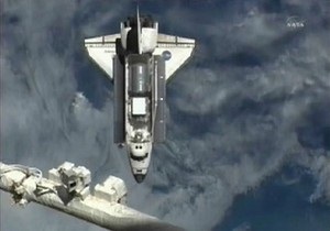 Шаттл Discovery в последний раз пристыковался к МКС