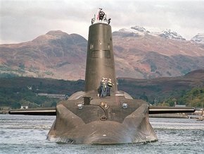 Британия рассекретила данные об утечках радиации на атомных субмаринах