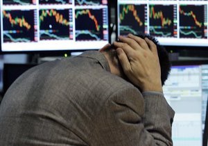Все фондовые индексы упали из-за плохих перспектив экономики США