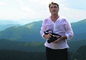 Ющенко взойдет на Говерлу