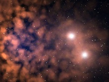 В космосе обнаружена гантель из звезд