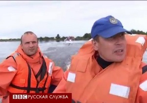 Россия - Эвакуация людей в Амурской области