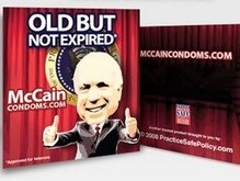 В США выпустили презервативы с Обамой и Маккейном