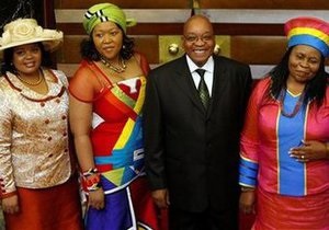 Президент ЮАР женится в пятый раз