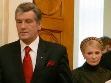 НГ: Тимошенко ушла в тень Ющенко
