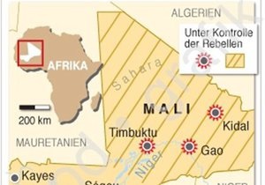 Обострение ситуации в Мали: Военные остановили наступление исламистов