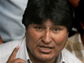 Президент Боливии прекратил голодовку
