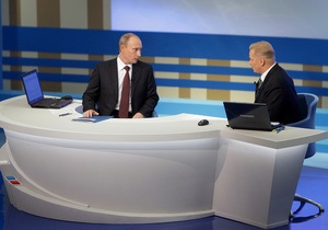 Time: Прямая линия с Путиным была заранее отрепетирована