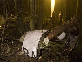 На месте рухнувшего под Минском самолета найден один из черных ящиков