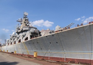 СМИ: Россия хочет даром забрать у Украины недостроенный крейсер
