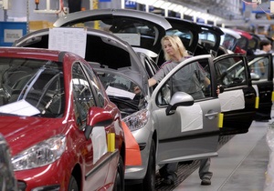 Peugeot ждет существенного снижения европейского авторынка в 2012 году