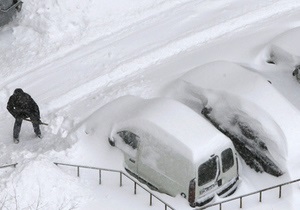 снегопад - Власти подсчитали предварительную сумму убытков от снегопада