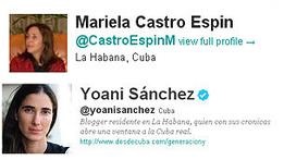 Дочь Кастро схлестнулась с правозащитницей в Twitter