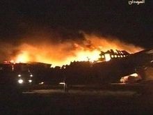В аэропорту Судана загорелся приземлившийся самолет: 28  погибших (обновлено)