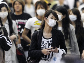 За последние сутки в Японии свиным гриппом заболели 63 человека