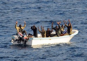 Кенийские военные застрелили трех сомалийских пиратов