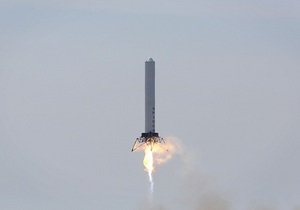 Новости науки - новости космоса - космические корабли: SpaceX провела испытания ракеты-кузнечика: аппарат поднялся на рекордную высоту