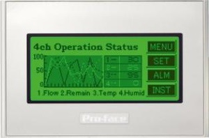 Компания Pro-face анонсирует новую серию компактных операторских панелей GP4100