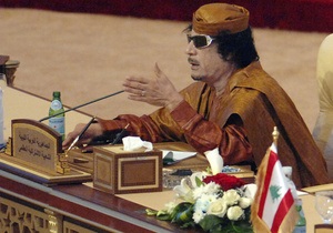 Каддафи: Резолюция ООН - наглый колониализм